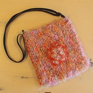 🧡 SOFT,💛 FUZZY,❤️ THICK, KNIT PURSE 💚💙